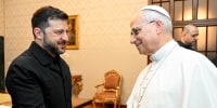 Image: VATICAN-RELIGION-POPE-UKRAINE-DIPLOMACY