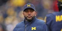 Michigan Wolverines head coach Sherrone Moore 