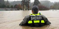 Flooding on Sunday, Dec 21, in Freshwater, California.