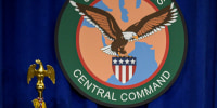 U.S. Central Command seal.