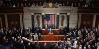Donald Trump Delivers Joint Address To Congress