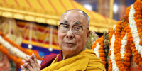 INDIA-RELIGION-DALAI LAMA