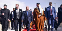 Syria and Saudi Arabia signed deals on February 7, that include a joint airline and a $1-billion project to develop telecommunications, officials said, as Syria seeks to rebuild after years of war. Saudi Arabia has been a major backer of Syria's Islamist authorities who took power after toppling longtime ruler Bashar al-Assad in December 2024. 