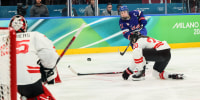 Image: Ice Hockey - Milano Cortina 2026 Winter Olympics: Day 13
