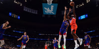 It was a battle of MVP candidates at Ball Arena, but the visiting Oklahoma City Thunder got the best of the Denver Nuggets behind sharp three-point shooting on Sunday Night Basketball.