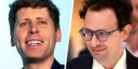 Sam Altman; Dario Amodei.