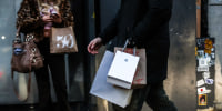 Shoppers In New York Ahead Of Retail Sales Figures