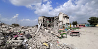 The primary school targeted in the attacks bombed twice, 40 minutes apart in Iran