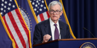 Federal Reserve Chair Jerome Powell speaks at the Federal Reserve on March 18, 2026.