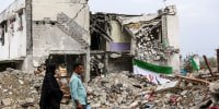 Building of Shajarat al-Tayyiba Primary School damaged in US-Israel strike in Iran's Minab