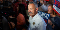 Sheriff Chad Bianco in Riverside, CA
