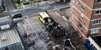 Arson Attack On Jewish Community Ambulance Service In North London