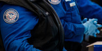TSA agents.
