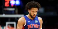 Mar 17, 2026; Washington, District of Columbia, USA; Detroit Pistons guard Cade Cunningham (2) looks on during the first half against the Washington Wizards at Capital One Arena. Mandatory Credit: Daniel Kucin Jr.-Imagn Images