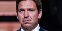 Florida Gov. Ron DeSantis, holds a press conference to speak
