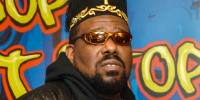 Afrika Bambaataa in New York, on Feb. 28, 2006. 