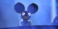 Deadmau5 performs at the 2015 Juno Awards in Hamilton, Canada.  