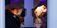 New Zealand Plane Economy Bunks