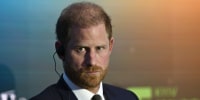 Prince Harry at the Kyiv Security Forum on April 23, 2026. 