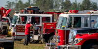 Firefighters and support staff.