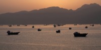 Ships and boats in the Strait of Hormuz, Musandam
