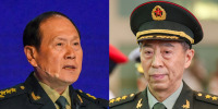 Wei Fenghe and Li Shangfu.