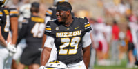 Missouri Tigers running back Ahmad Hardy 