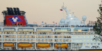 Disney Magic Cruise Ship in New York City