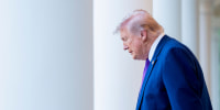 President Trump Hosts Law Enforcement Leaders Dinner In The Rose Garden