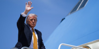 President Trump Departs Washington For Trip To China
