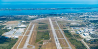 Orlando Melbourne International Airport.