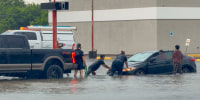 Flash flooding.