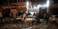 Aftermath Of Israeli Airstrike In Gaza, Palestine