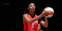 MINNEAPOLIS, MN - MAY 9: Angel Reese #5 of the Atlanta Dream shoots a free throw during the game against the Minnesota Lynx  on May 9, 2026 at Target Center in Minneapolis, Minnesota. NOTE TO USER: User expressly acknowledges and agrees that, by downloading and or using this Photograph, user is consenting to the terms and conditions of the Getty Images License Agreement. Mandatory Copyright Notice: Copyright 2026 NBAE (Photo by David Sherman/NBAE via Getty Images)