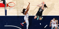 The young Washington Mystics gave the Liberty everything they could handle, but New York ends the night on top in overtime with Marine Johannes' 25 points leading the way.