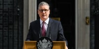 Keir Starmer, UK prime minister, makes a statement outside 10 Downing Street in London, UK, on Monday, June 22, 2026. 
