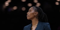 NEW YORK, NEW YORK - MARCH 02: Head coach Roneeka Hodges of the Phantom looks on during the third quarter against the Vinyl in the Unrivaled Semifinals at Barclays Center on March 02, 2026 in New York City. (Photo by Ishika Samant/Getty Images)