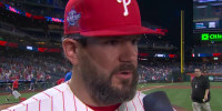 With four home runs in his last two games, MLB's home run leader Kyle Schwarber joins Anthony Rizzo after taking the series against the Mets, reflecting on the Phillies' turnaround and what's next.