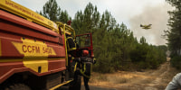 FRANCE-ENVIRONMENT-CLIMATE-WEATHER-WILDFIRE