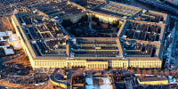 The Pentagon is seen from above