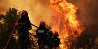 GREECE-ENVIRONMENT-WILDFIRE-WESTERN ATTICA