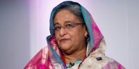 Former Bangladeshi Prime Minister Sheikh Hasina Wajed