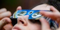 Solar eclipse glasses