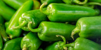 Green Jalapeño Peppers.