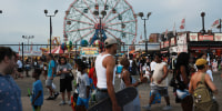 New York City Celebrates The Fourth Of July With Fireworks And A Parade Of Ships