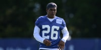 WESTFIELD, IN - JULY 29: Indianapolis Colts cornerback Cam Taylor-Britt (26) runs through a drill during the Indianapolis Colts training camp practice on July 29, 2026 at the Grand Park Sports Campus in Westfield, IN. (Photo by Zach Bolinger/Icon Sportswire via Getty Images)