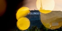 The Hollywood sign