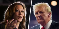 Vice President Kamala Harris and former President Donald Trump.