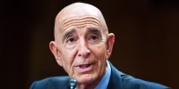 Tom Barrack speaking.