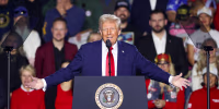 President Donald Trump Delivers Remarks In Las Vegas